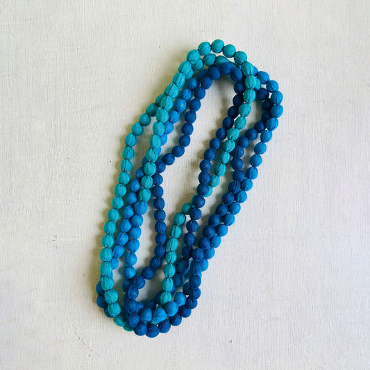 Infinity Blue Necklace