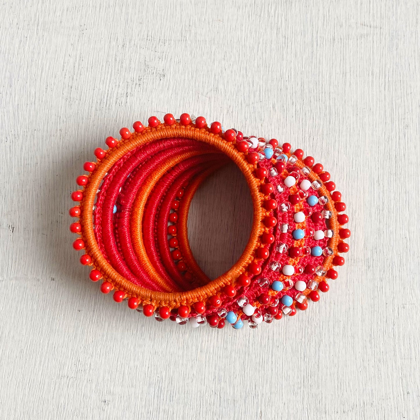 Summer Bangles - Orange (Set of 5)